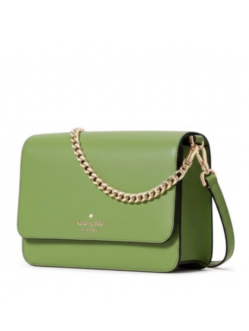 Kate Spade Willow Green Madison convertible flap crossbody  green